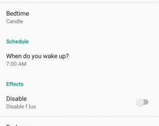 f.lux для Android сбережёт ваши глаза при чтении с экрана