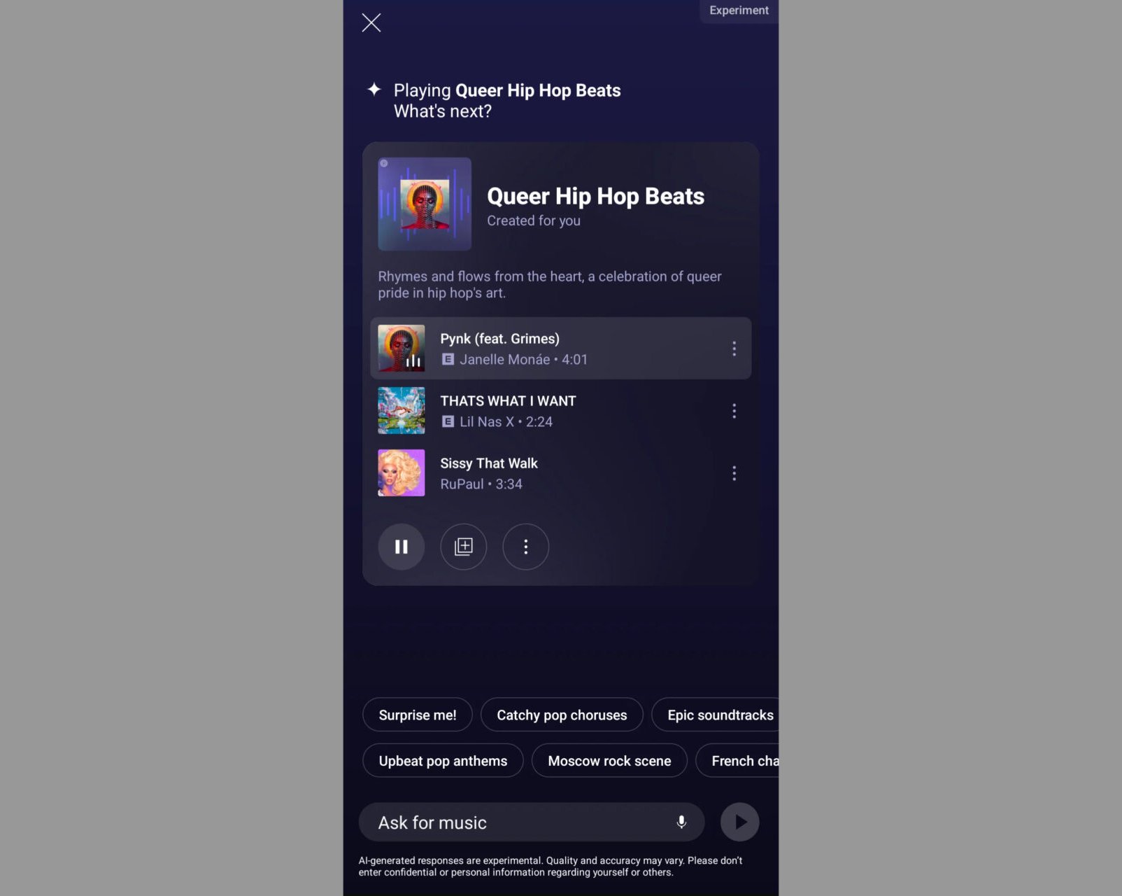 В YouTube Music появились подбор музыки с помощью ИИ и распознавание песен